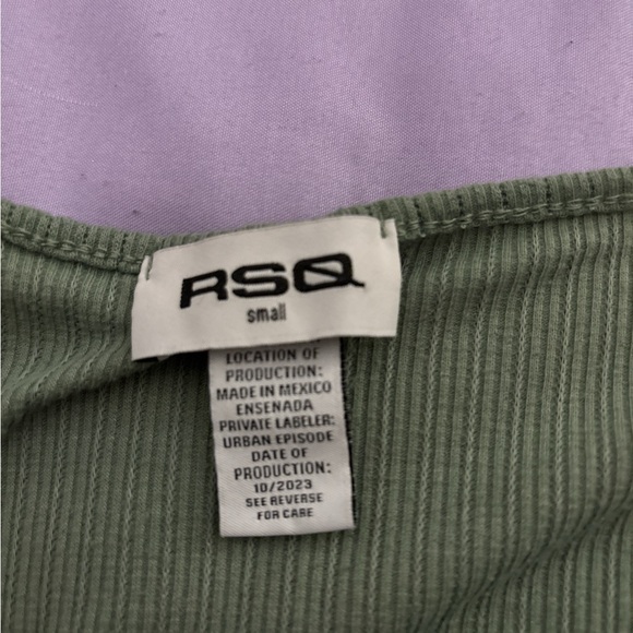 Girls RSQ green long sleeve - Picture 4 of 12